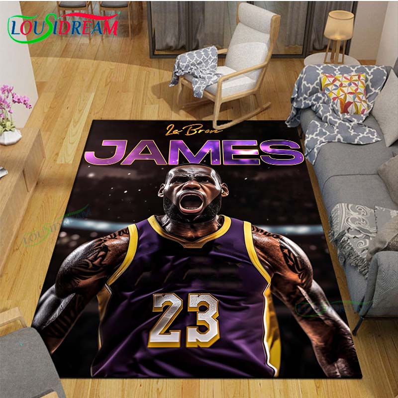Commercial Printing Ink - Basketball Star L-LeBron J-James K-Kobe Printed