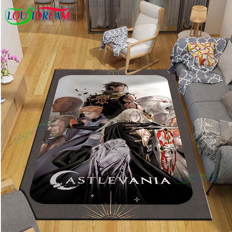 Commercial Printing Inc - Game C-Castlevania Dracula Carpets Bedroom Becoration