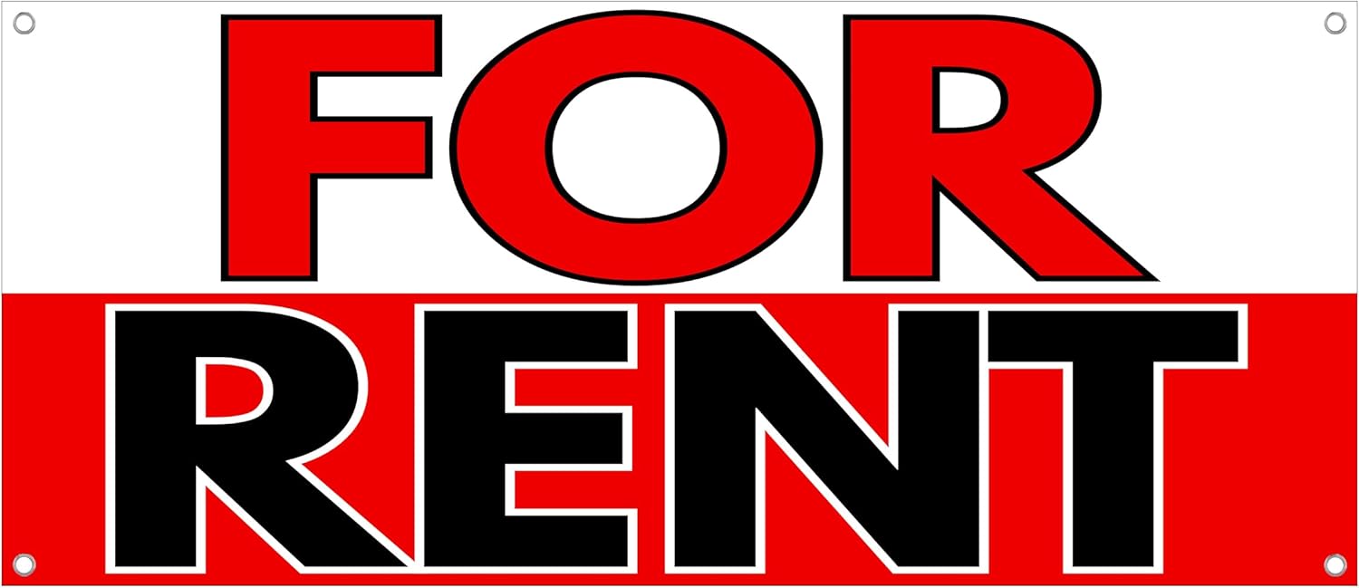 Commercial Printing House - Waterproof For Rent Sign Real Estate