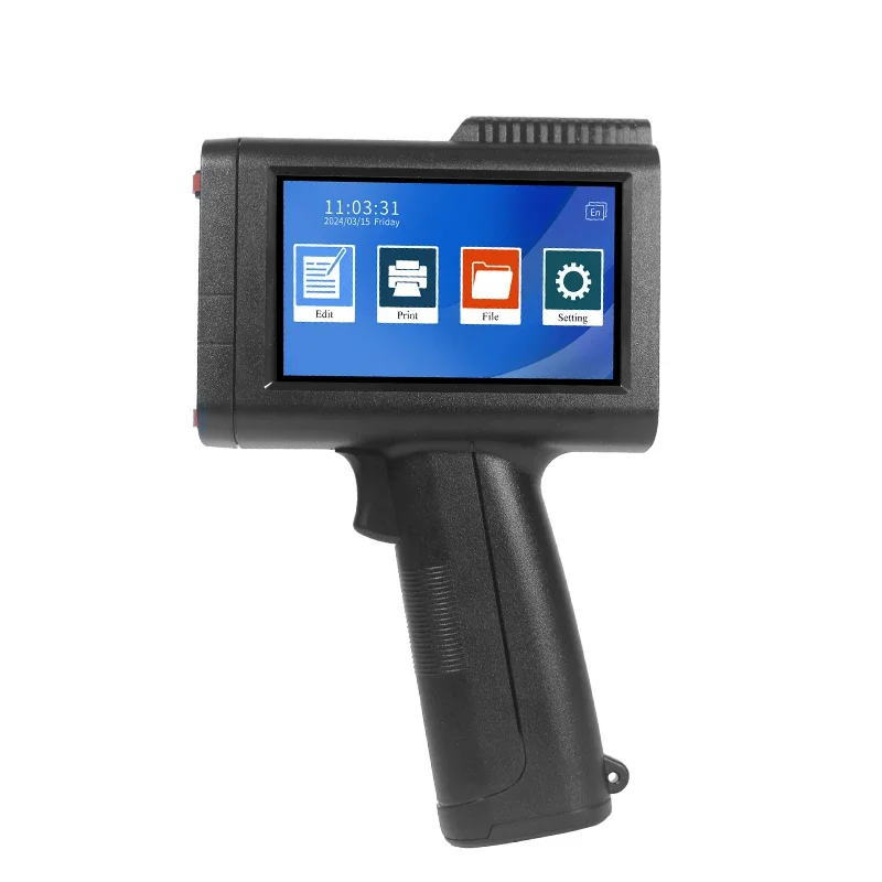Commercial Glass Printing - 25.4mm Portable Handheld Thermal Inkjet Coder
