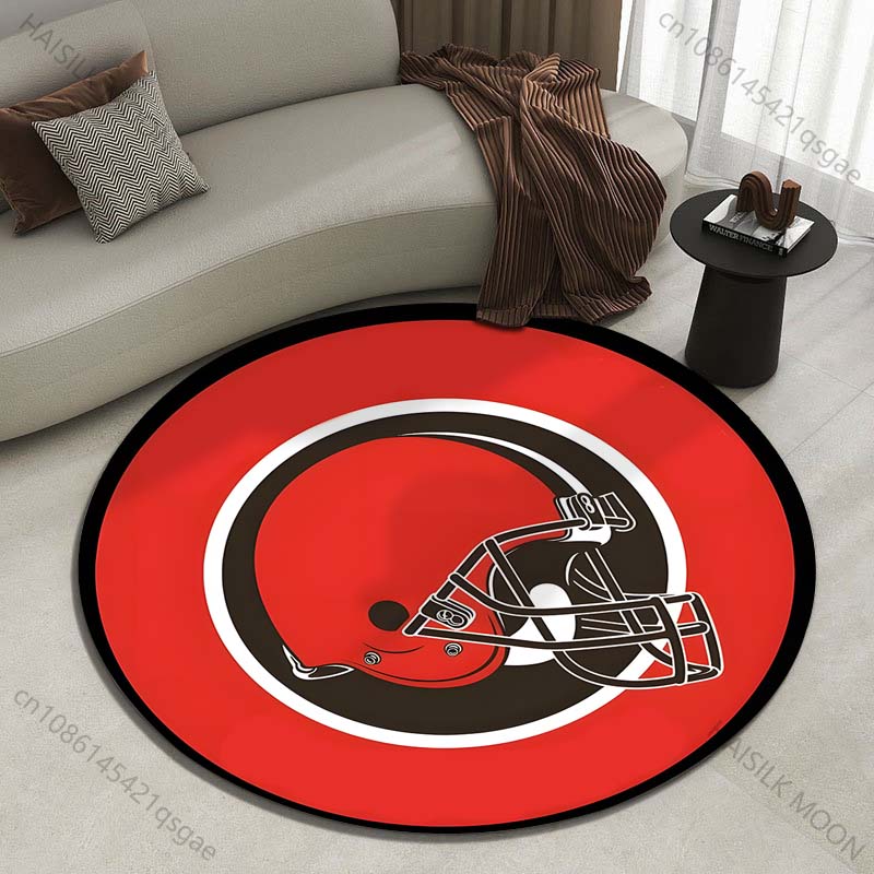Commercial Printing Logo - Multiple sizes Red circle football helmet