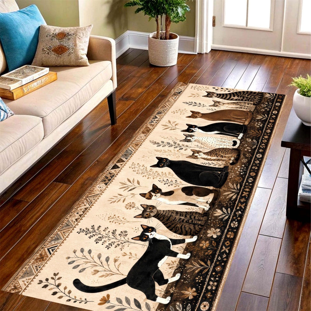 Vintage Multi Cat Long Runner  - Commercial Printing House ulasan dan harga
