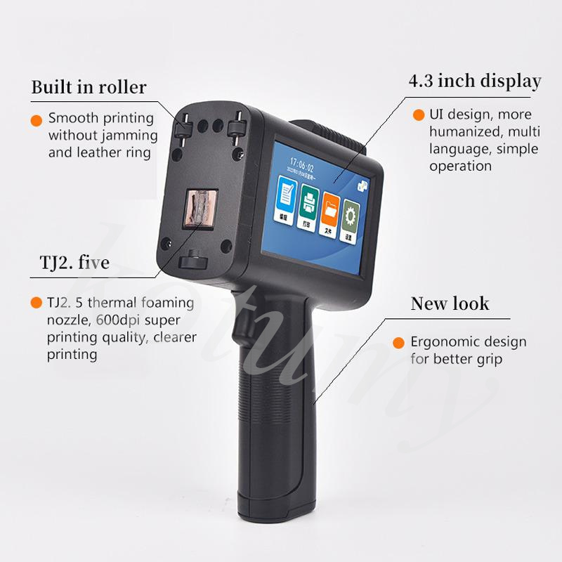 12.7mm Handheld Small Inkjet P - Commercial Printing Logo ulasan dan harga