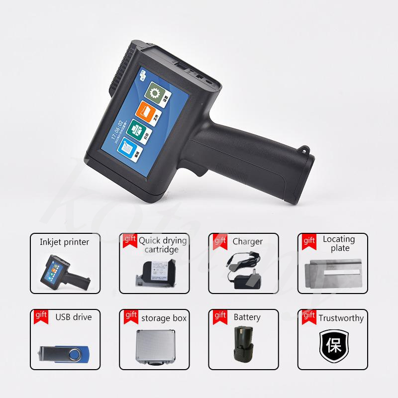 12.7mm Handheld Small Inkjet P - Commercial Printing Logo ulasan dan harga