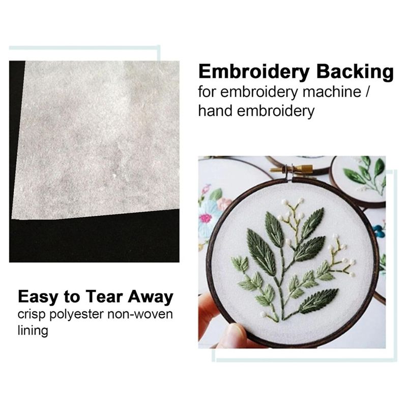 ABKJ-Tear Away Stabilizer For  - Embroidery Stabilizer Backing ulasan dan harga