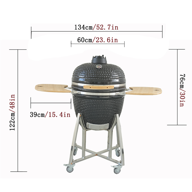 OEM Ceramic Barbecue Grill Cus - Commercial Printing Logo ulasan dan harga