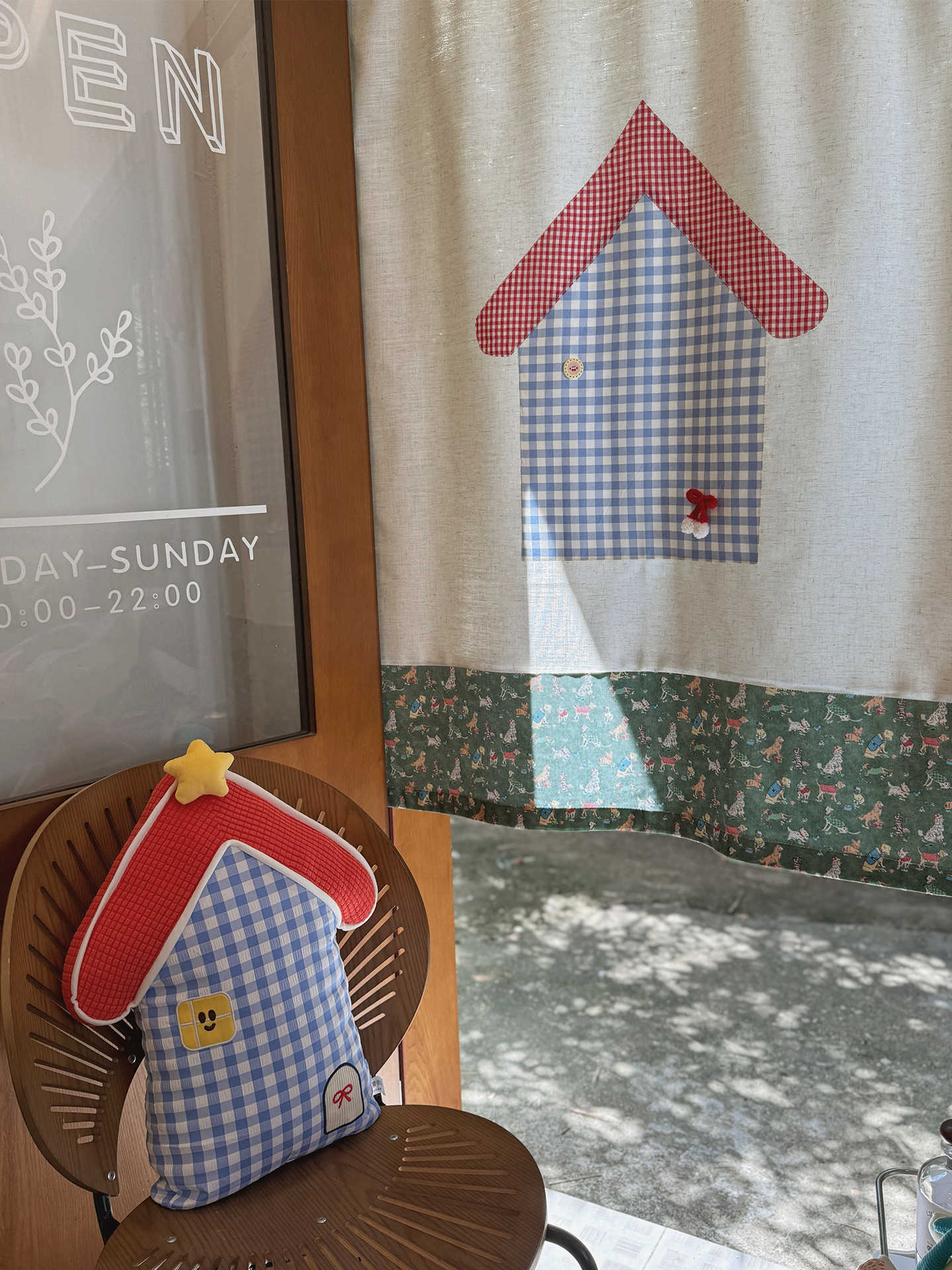 VIKAMA Gingham Small House Nor - Commercial Printing House ulasan dan harga