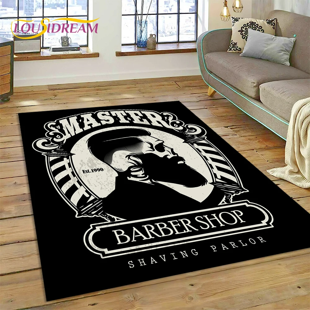 Fashion Barber Shop Logo Skull - Commercial Printing Logo ulasan dan harga