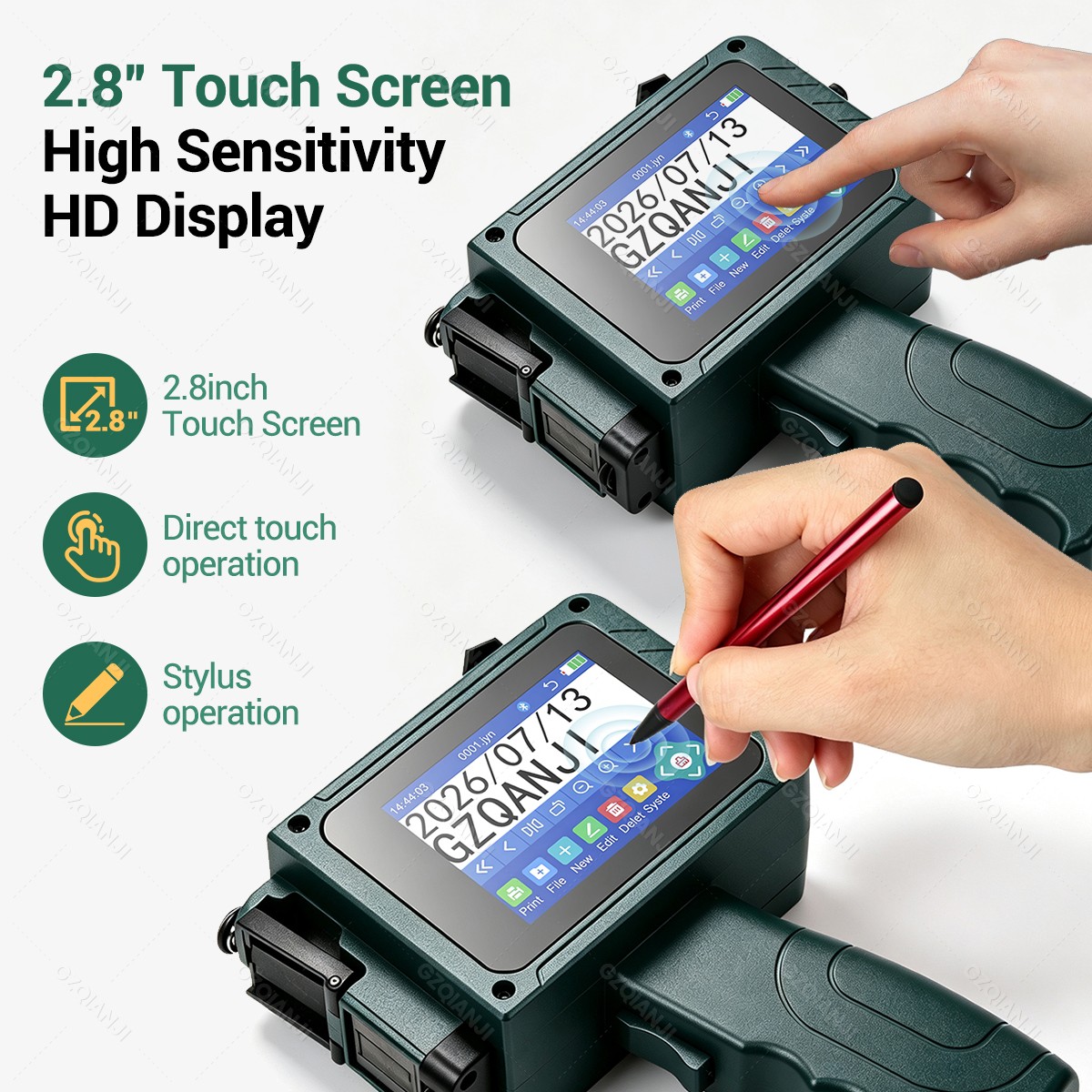 Bluetooth 12.7mm Mini Inkjet P - Commercial Printing Logo ulasan dan harga