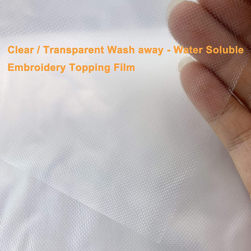PVA Water Soluble Film Embroid - Embroidery Stabilizer Backing ulasan dan harga