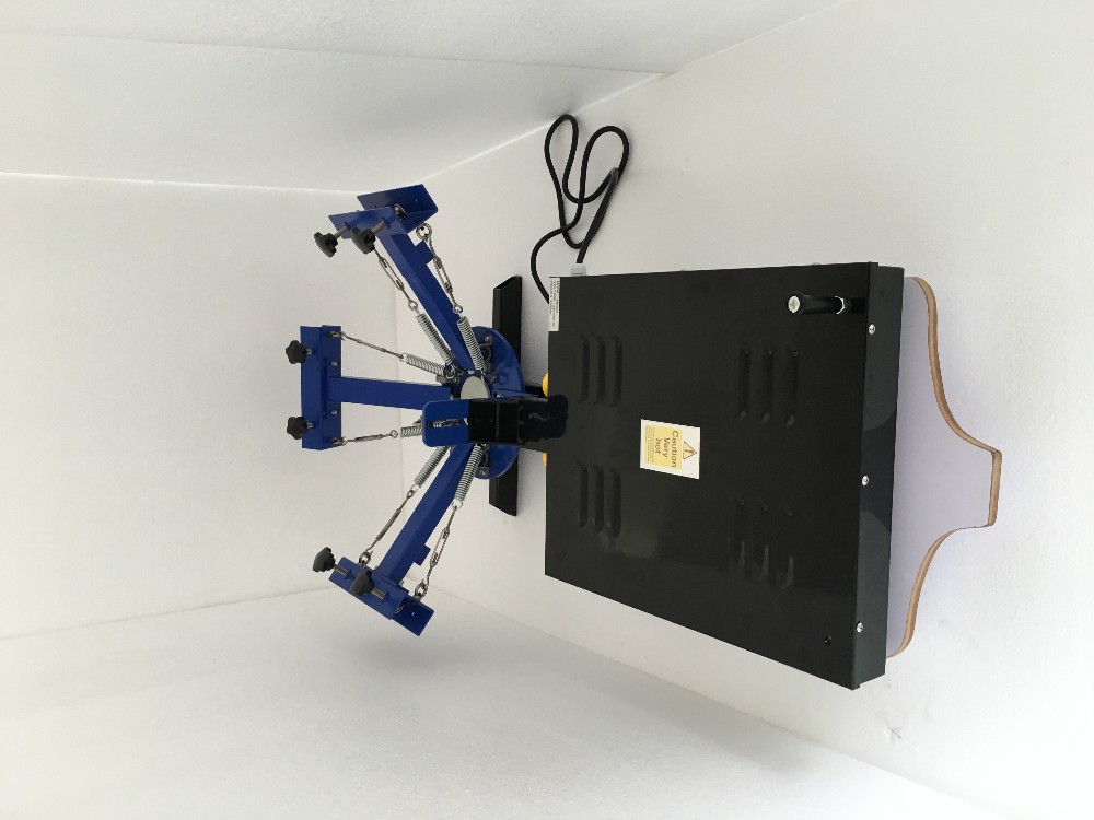 Rotary Mini 3 Color 1 Station  - Flash Dryer Screen Print ulasan dan harga