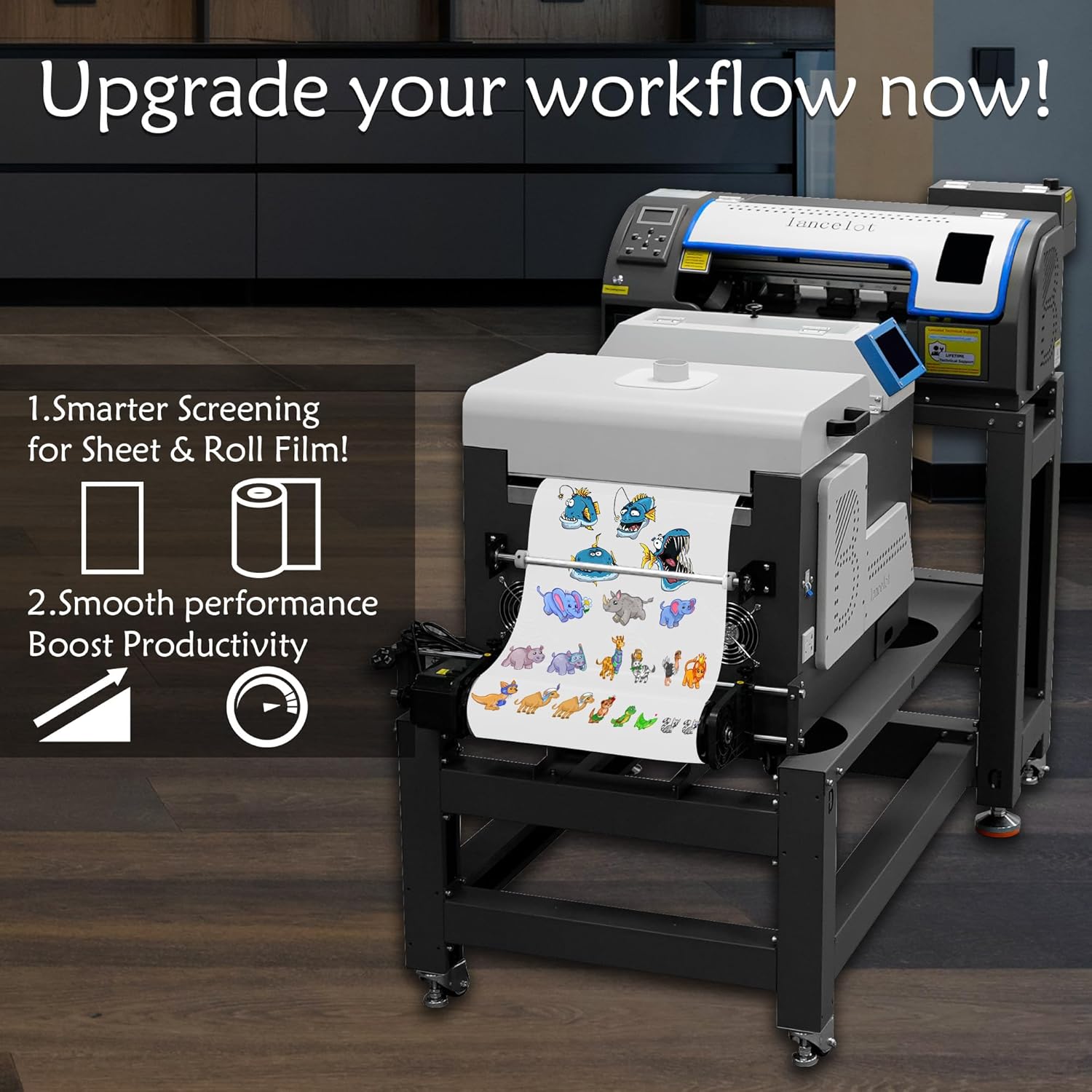 Lancelot A3 M1630 Pro DTF Prin - Commercial Dtf Printing ulasan dan harga