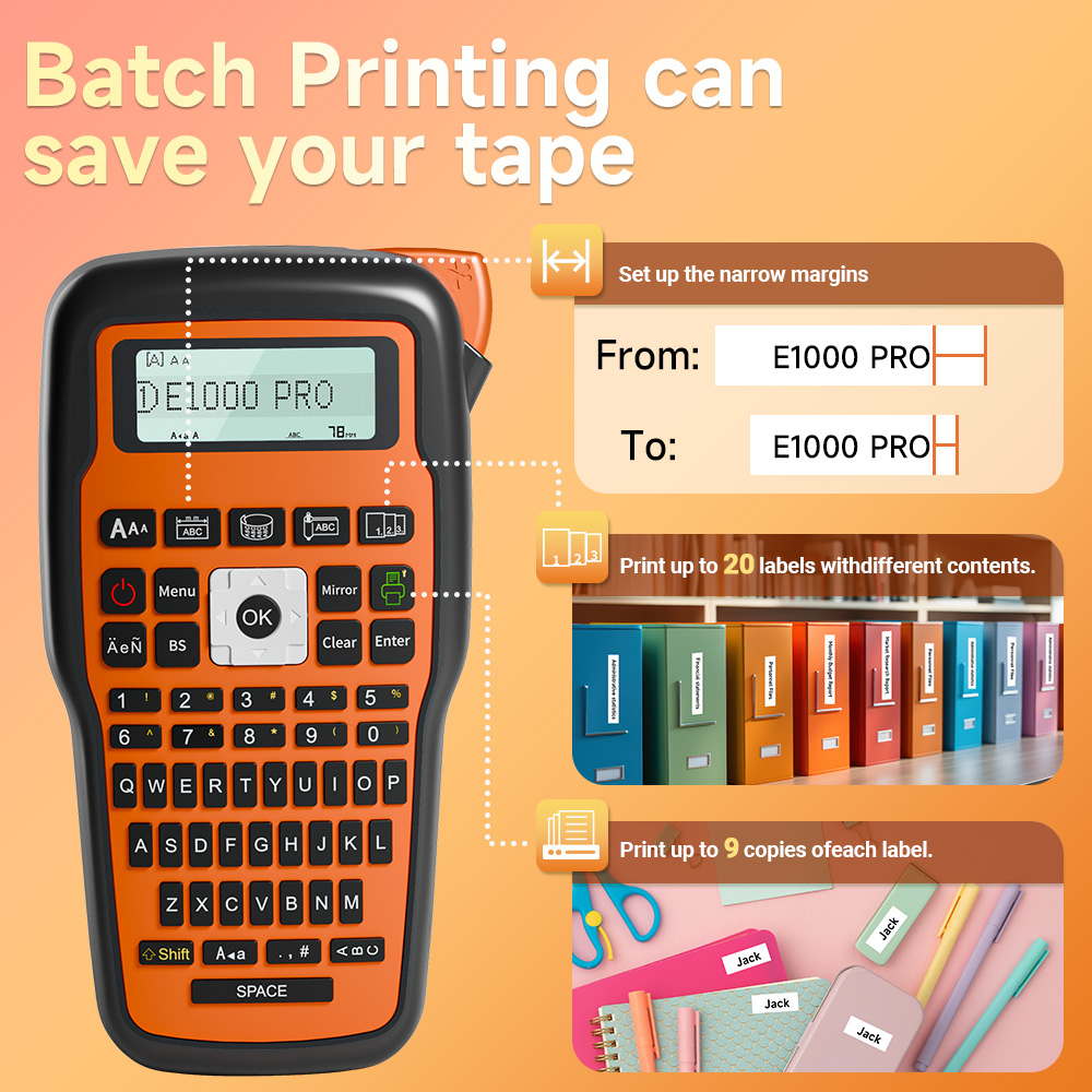 QWERTY Keyboard E1000 Label Pr - Commercial Printing Inc ulasan dan harga