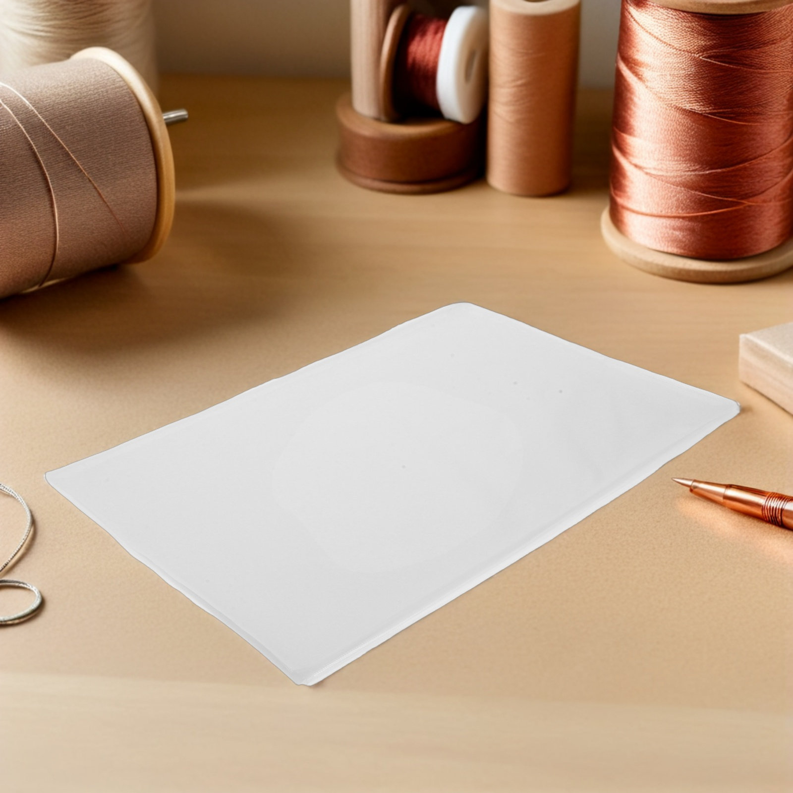 100Pcs Water Soluble Embroider - Embroidery Stabilizer Backing ulasan dan harga