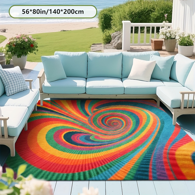 VIKAMA Rainbow Swirl Print Out - Commercial Printing House ulasan dan harga